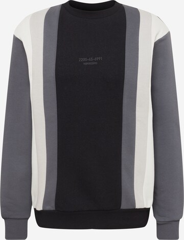 River Island Sweatshirt in Black: front