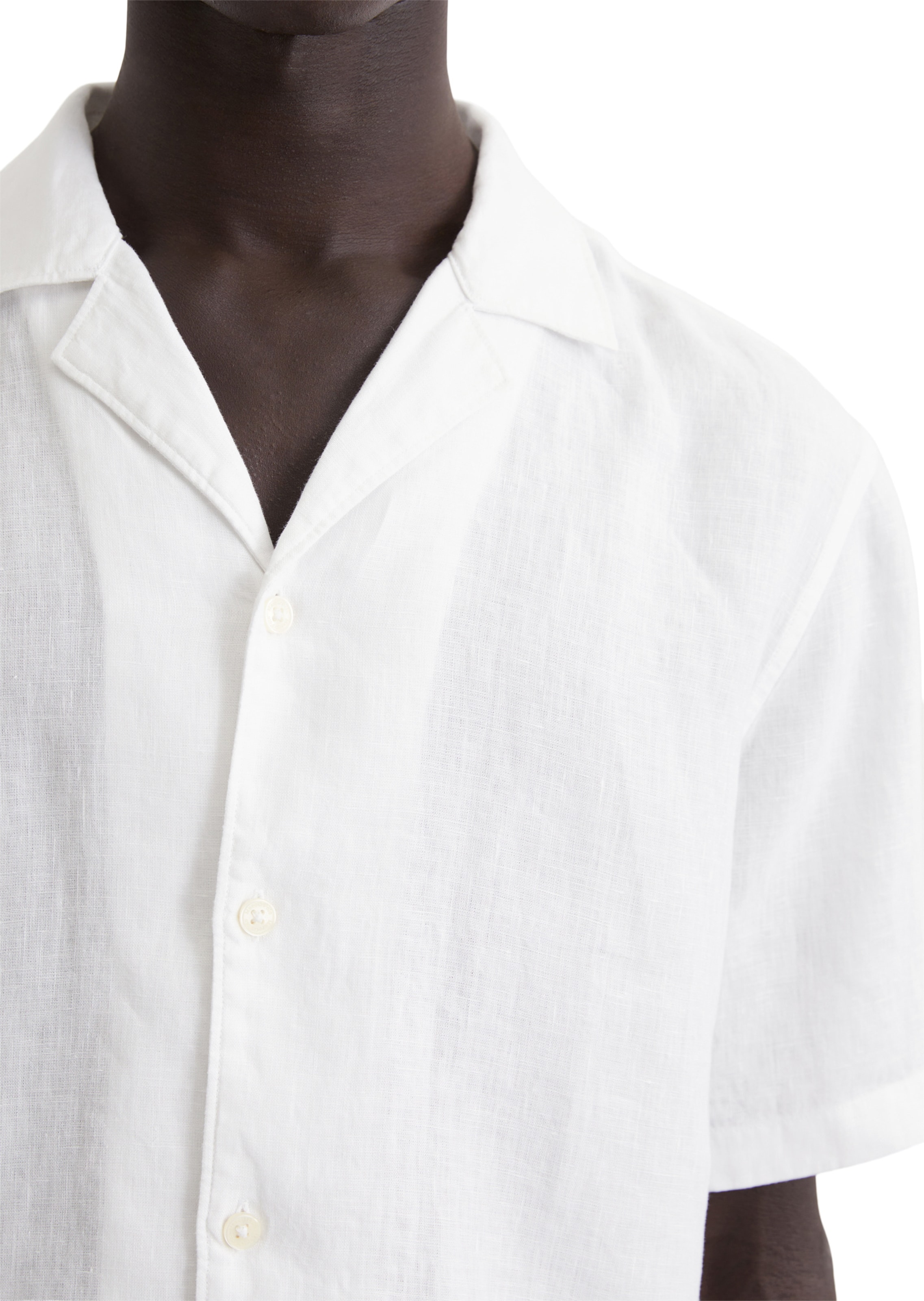 Marc O'Polo Regular Fit Hemd in Weiß