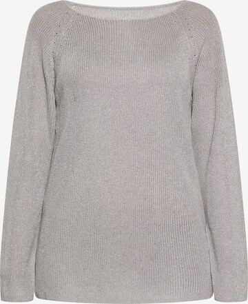 Pull-over faina en gris : devant