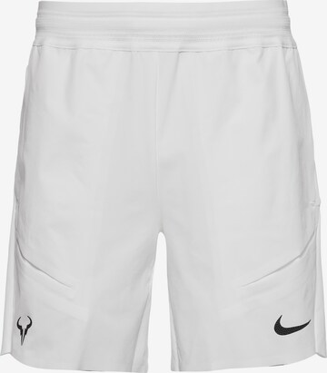 NIKE Regular Workout Pants 'Rafa' in White: front