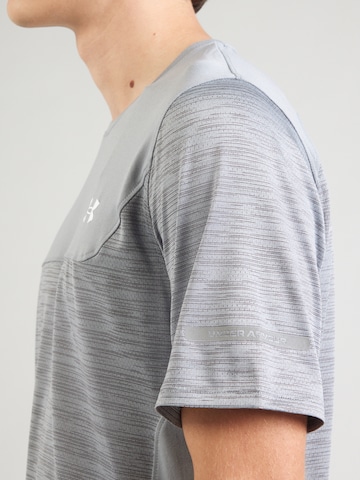 UNDER ARMOUR Functioneel shirt 'Tech Utility' in Grijs