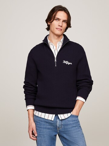 TOMMY HILFIGER Πουλόβερ σε μπλε: μπροστά