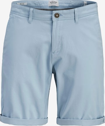 JACK & JONES Chino Pants 'JJIBowie' in Blue: front