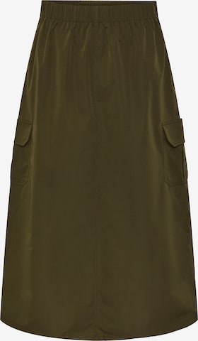 PIECES Skirt 'JOBINA' in Green: front