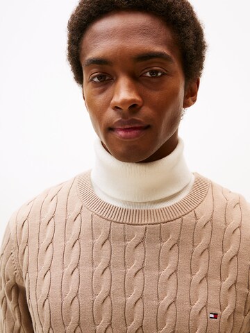 TOMMY HILFIGER Pullover in Beige