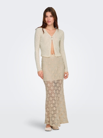 Geacă tricotată de la ONLY pe bej