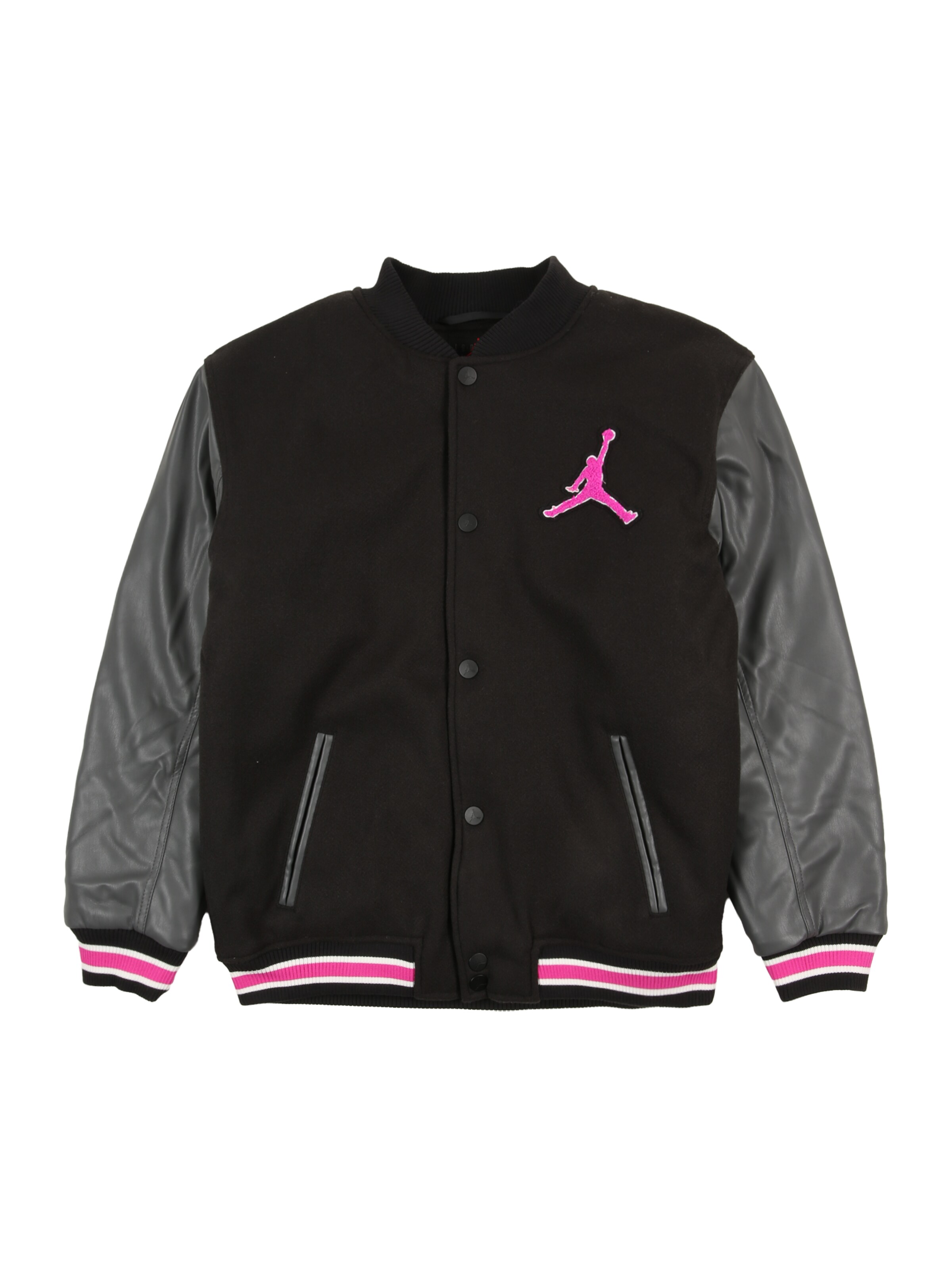 Jordan Přechodná bunda 'VARSITY' – pink: přední strana