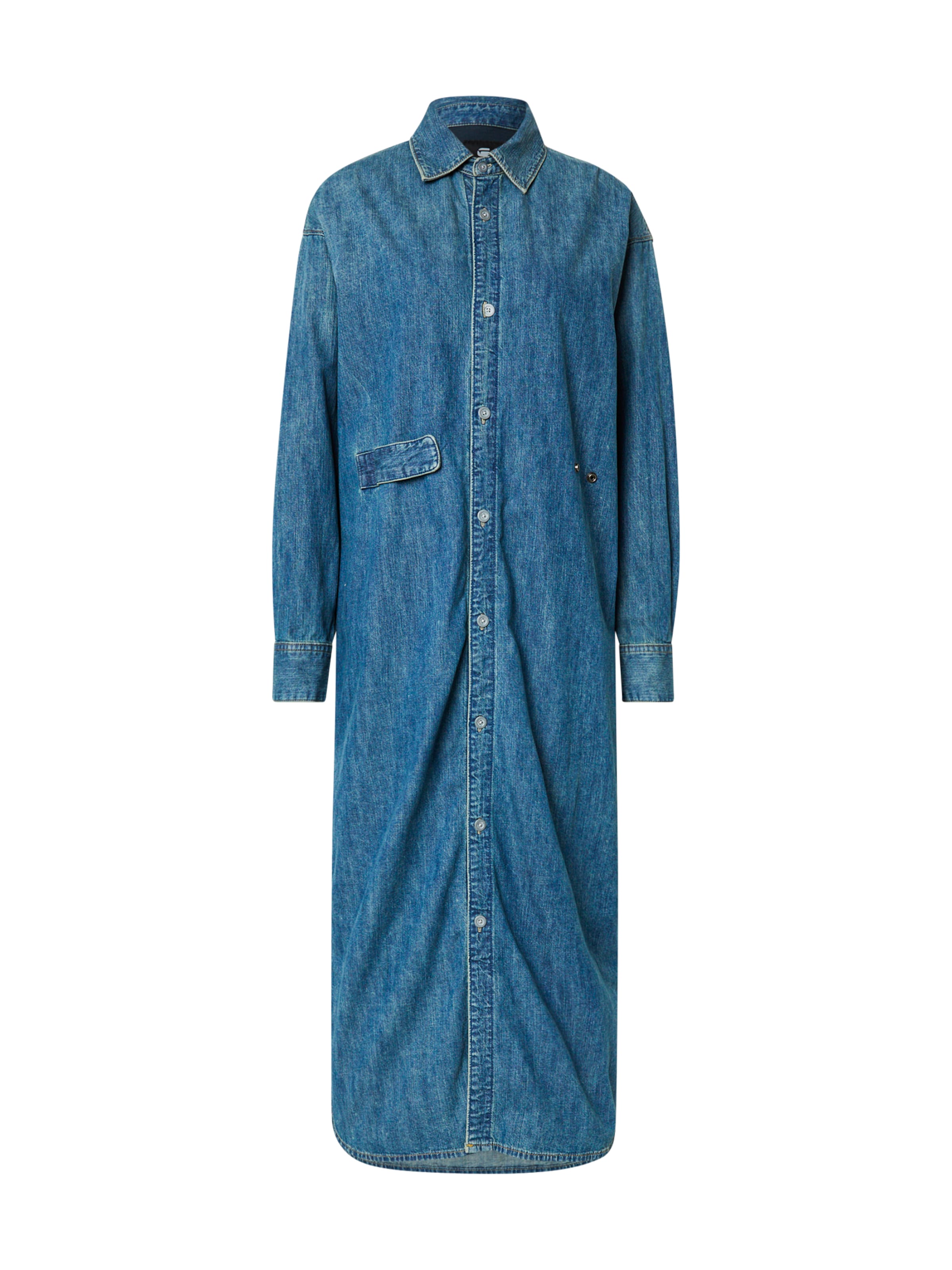 Robe-chemise G-STAR en bleu : devant