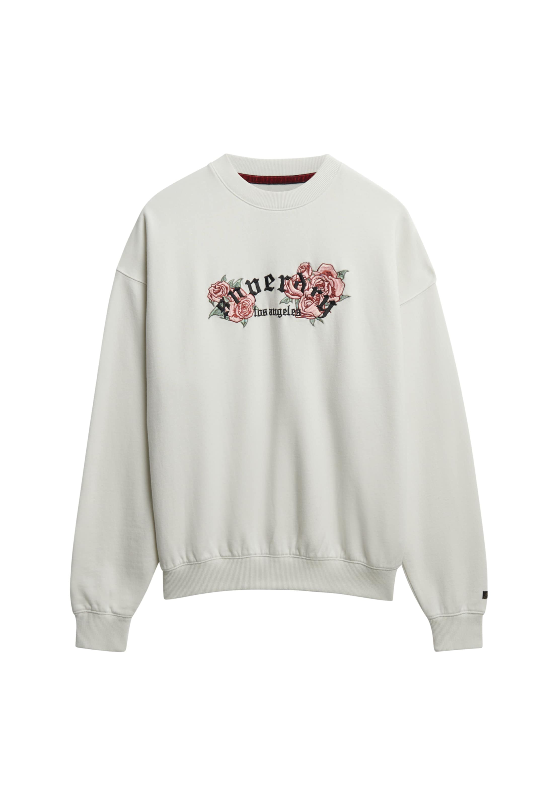 Sweat-shirt 'Night Garden' Superdry & Co en blanc : devant
