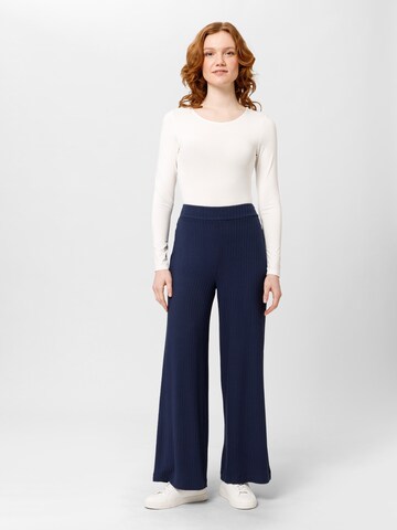 Les Lunes Wide leg Trousers 'Michelle' in Blue