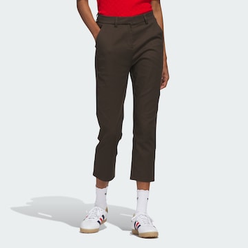 ADIDAS PERFORMANCE Regular Sporthose 'Originals' in Braun: Vorderseite