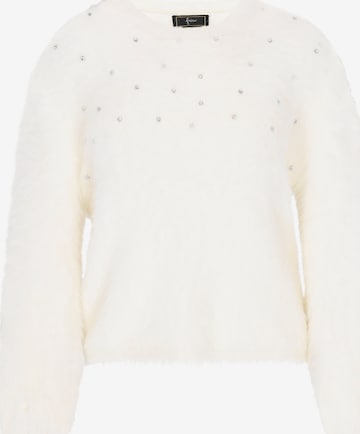 faina Pullover in Weiß: Vorderseite