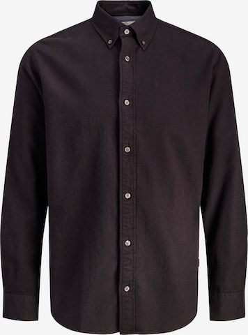 JACK & JONES Hemd 'JPRBLUBARKLEY' in Schwarz: Vorderseite