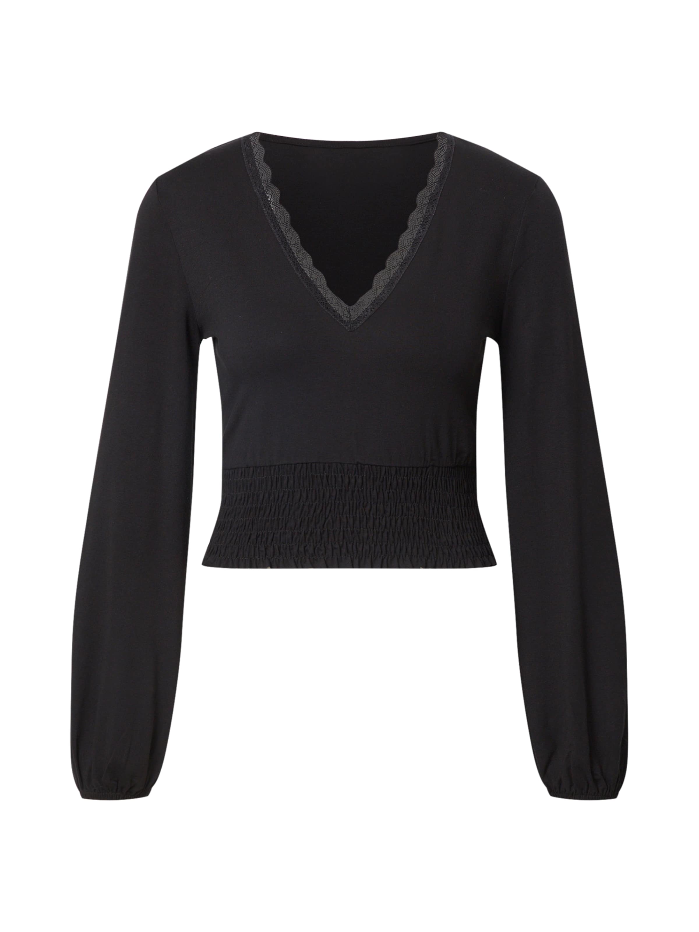 ABOUT YOU Póló 'Isabella' - fekete: elől