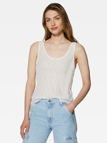 Mavi Top in White: front