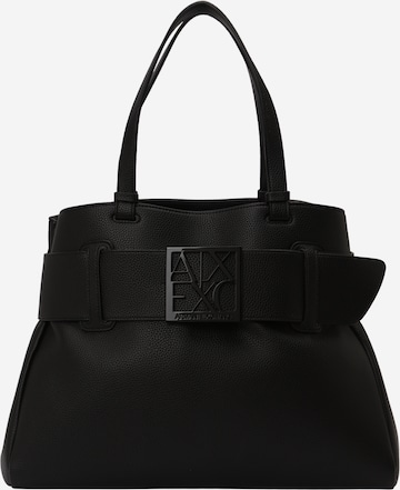 ARMANI EXCHANGEShopper torba - crna boja: prednji dio