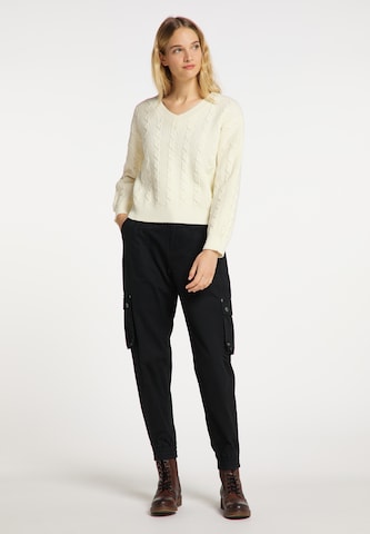 Pull-over DreiMaster Vintage en blanc