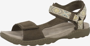 CLARKS Sandaal 'Amanda' in Groen: voorkant