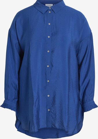 EVOKED Blouse in Blue: front