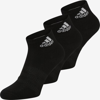 ADIDAS SPORTSWEAR Chaussettes de sport 'Thin And Light  ' en noir / blanc, Vue avec produit