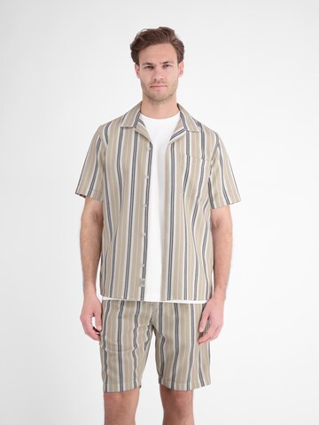 LERROS Regular fit Zakelijk overhemd in Beige