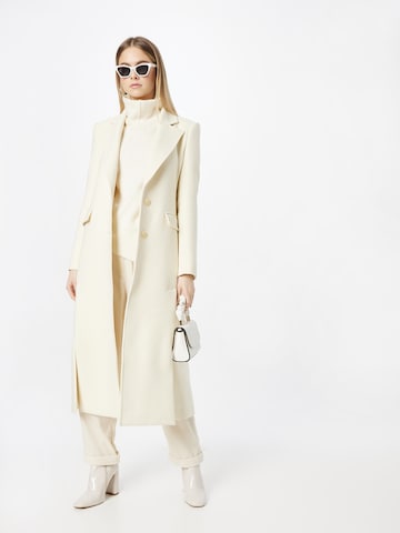 PATRIZIA PEPE Between-Seasons Coat 'CAPPOTTO' in White