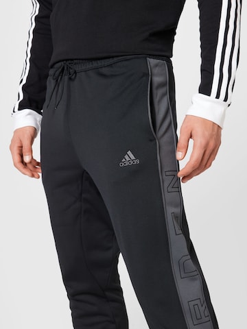 ADIDAS SPORTSWEAR Tapered Sporthose in Schwarz