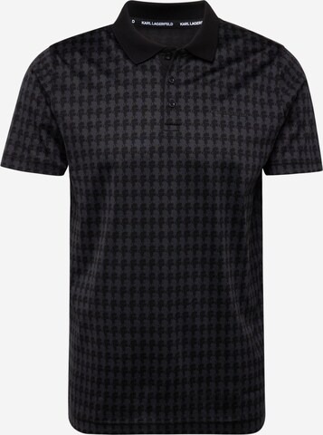 Karl Lagerfeld Shirt in Black: front