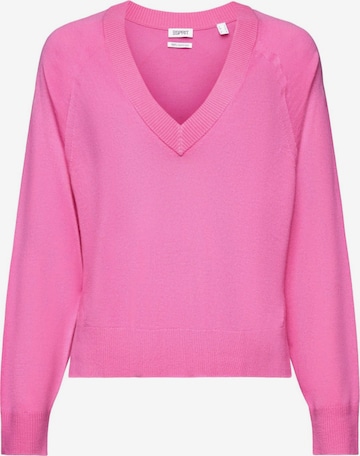 Pull-over ESPRIT en rose : devant