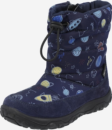 Falcotto Snowboots 'Poznurr' in Blauw: voorkant