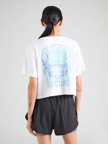 RIP CURL - Camiseta funcional 'SUNRISE' en blanco: frente