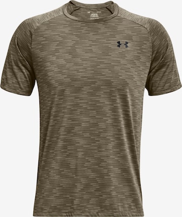 UNDER ARMOUR Funktionsshirt 'Tech 2.0' in Grün: predná strana