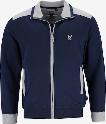 HAJO Sweatjacke in Blau: Vorderseite
