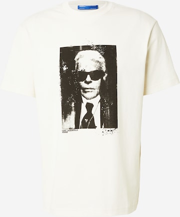 KARL LAGERFELD JEANS Tričko - Biela: predná strana