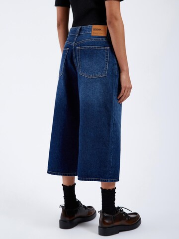 Dr. Denim Loosefit Jeans 'Dace Mid Wide Capri' in Blauw