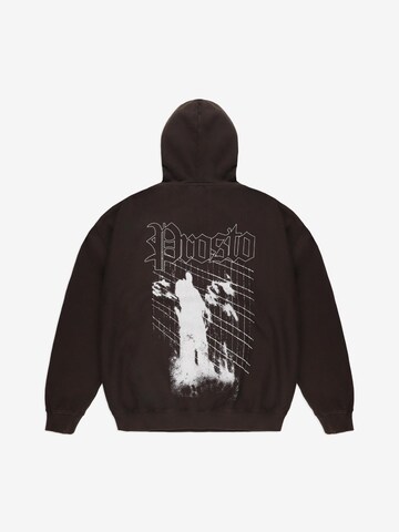 Prosto Sweatshirt 'Shadow Washed' in Black