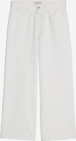 Wide Leg Jean 'Tolva' Marc O'Polo en blanc : devant