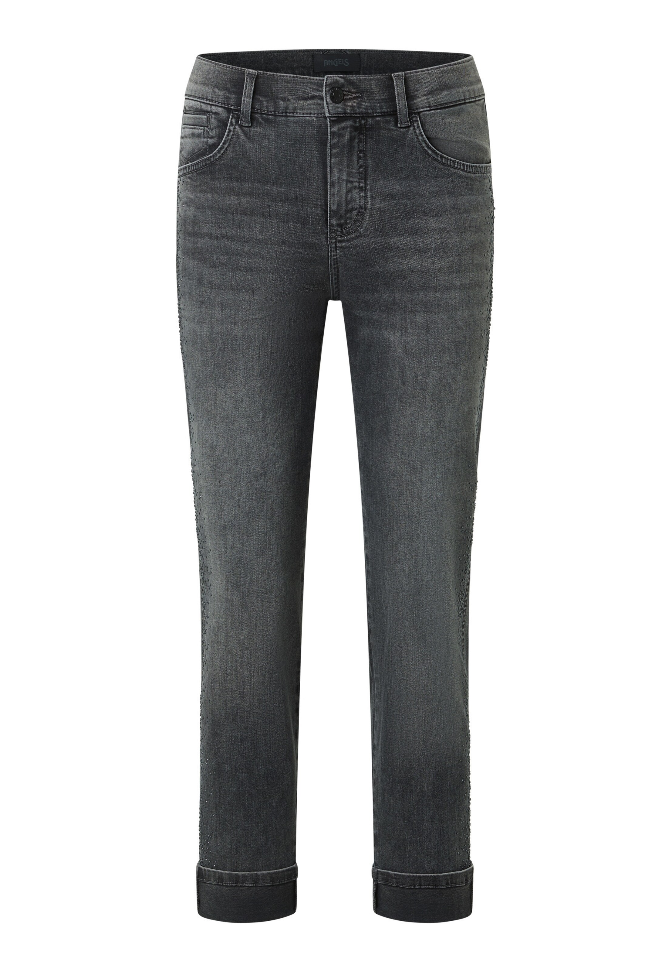 Slimfit Jeans 'Darleen Sparkle' di Angels in grigio: frontale
