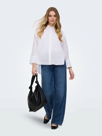 ONLY Blouse 'ONLNEW LINA GRACE' in Wit