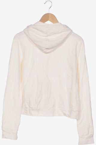 HOLLISTER Sweatshirt & Zip-Up Hoodie in L in White