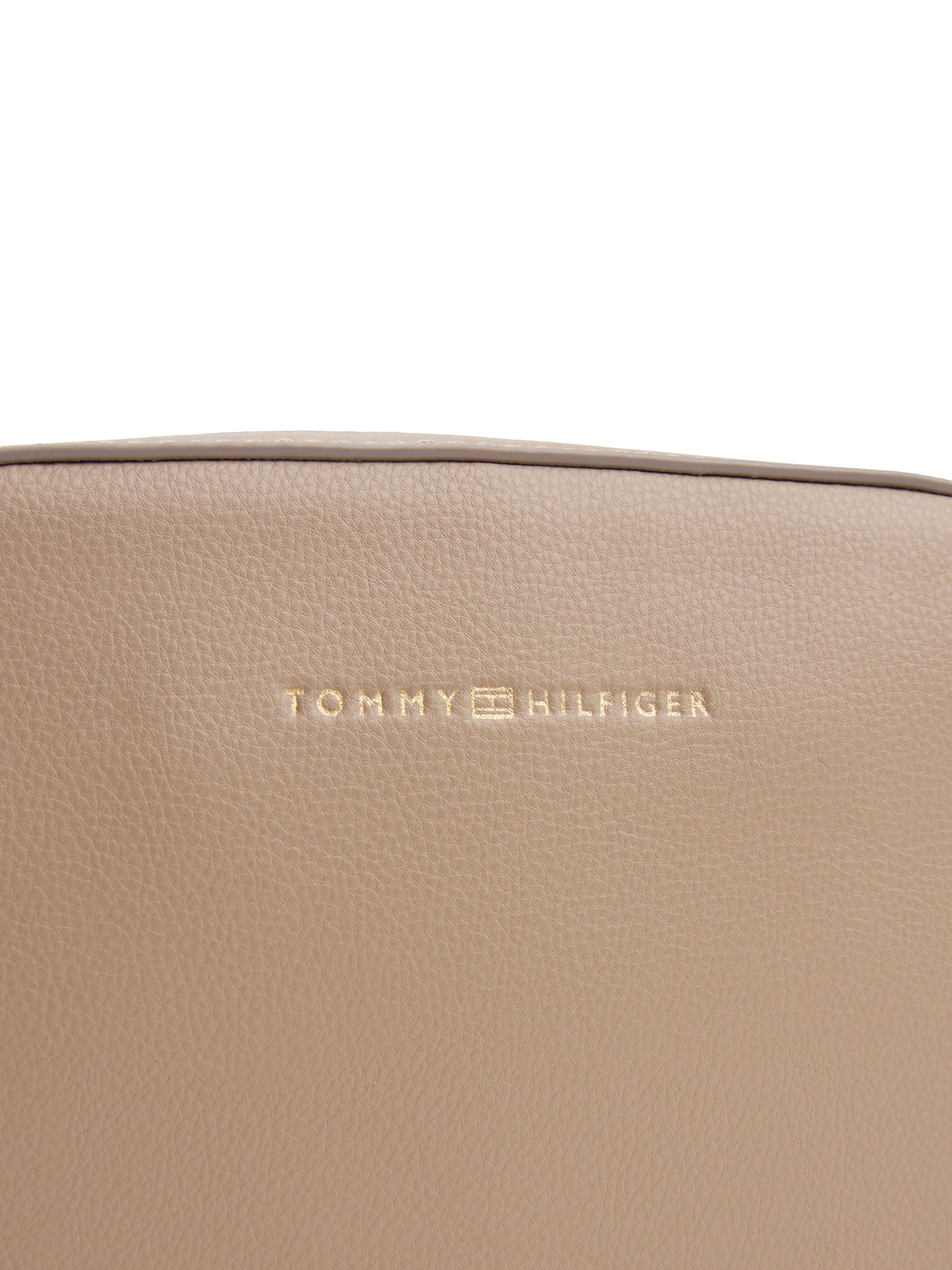 TOMMY HILFIGER Taška přes rameno – béžová