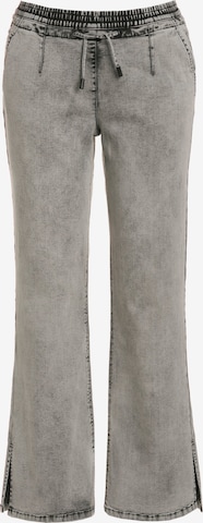 Ulla Popken Jeans 'Mary' in Grey: front