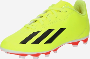ADIDAS PERFORMANCE Athletic Shoes 'X Crazyfast Club' in Yellow: front