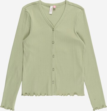 Cardigan 'Lavender' Vero Moda Girl en vert : devant