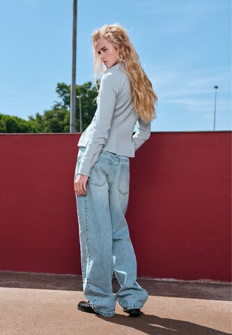 Barrel Jean 'PACIFIC' Pull&Bear en bleu