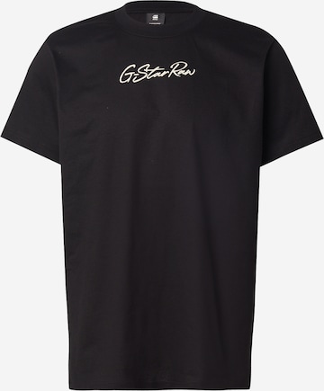G-STARMajica 'Autograph' - crna boja: prednji dio