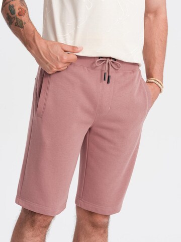 Pantalon Ombre en rose : devant