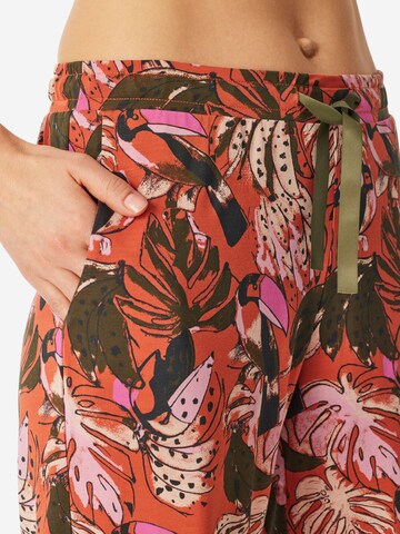 Pantalon de pyjama ' Mix Relax ' SCHIESSER en marron