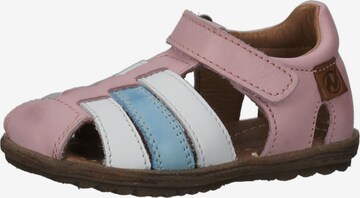 NATURINO Sandalen in Roze: voorkant