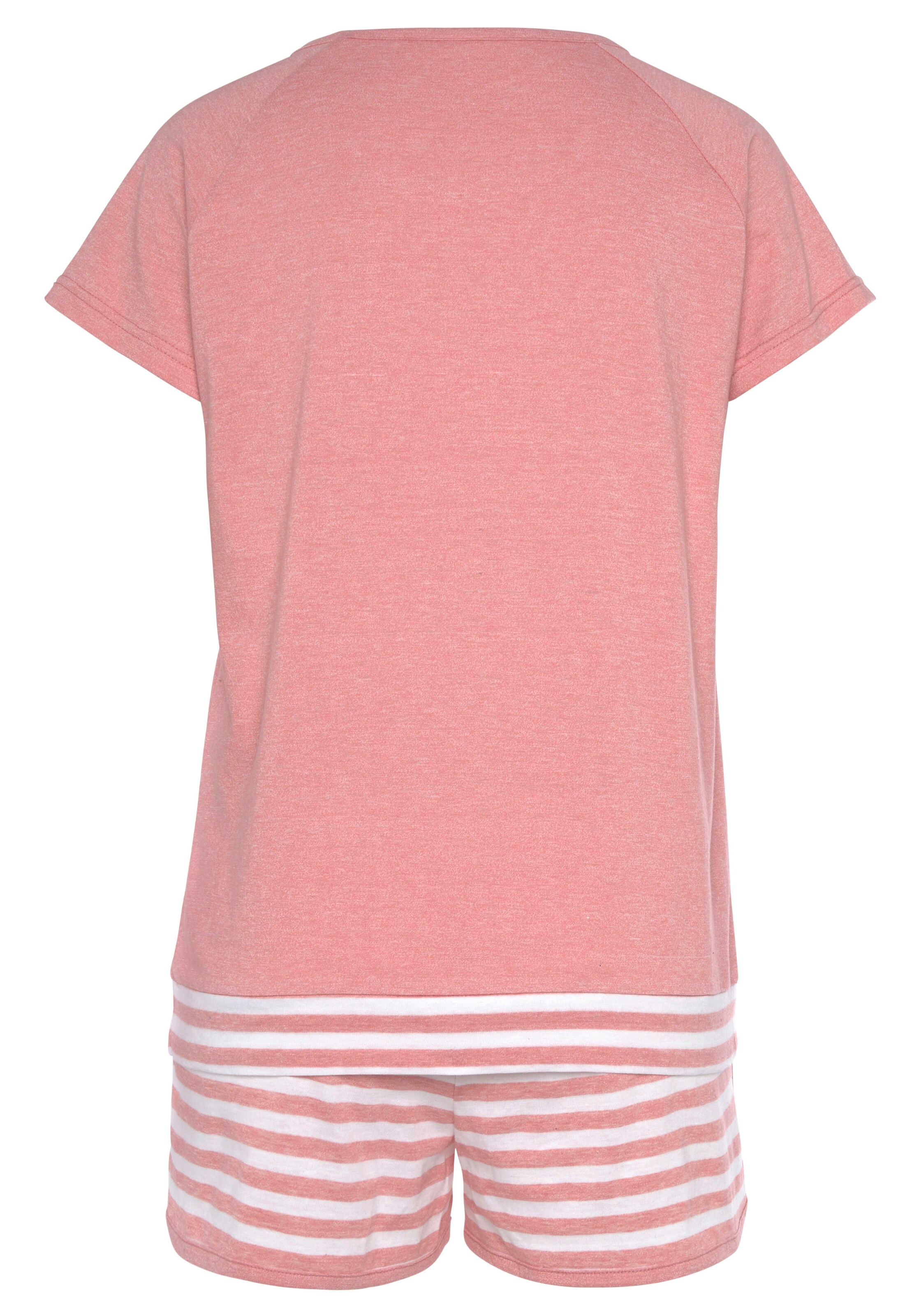 VIVANCE Short Pajama Set 'Dreams' in Orange